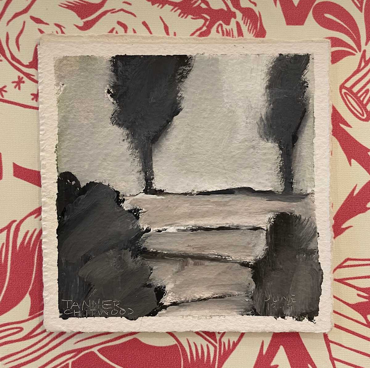 Light in the Four Trees by Suzanne Tanner, Image 1.