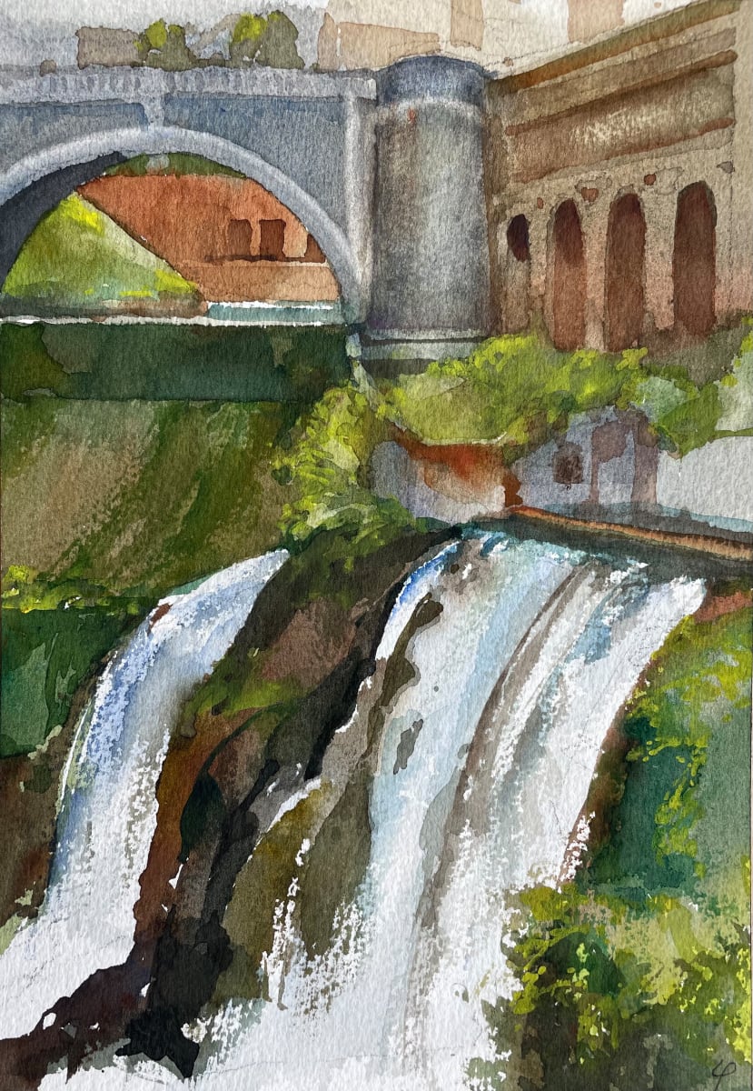 Rome and Tivoli (L634-S) by Lincoln Perry, Image 1.