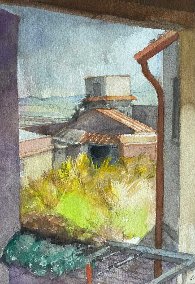 Rome and Tivoli (L634o) by Lincoln Perry 