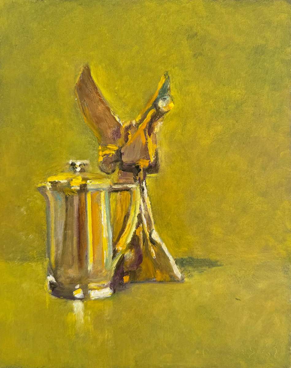 Light Study for Lydia: Gold and Silver by David Summers 