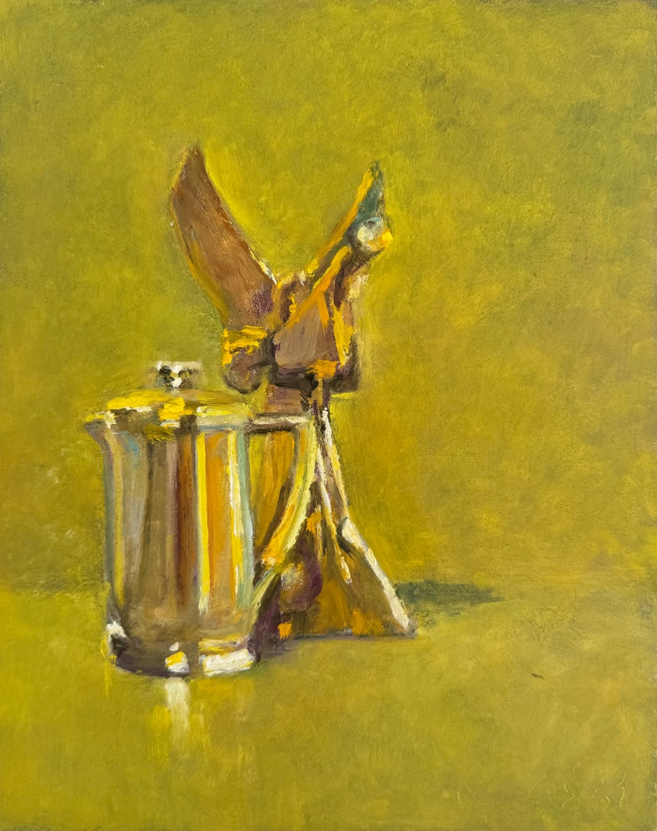 Light Study for Lydia: Gold and Silver by David Summers, Image 3.