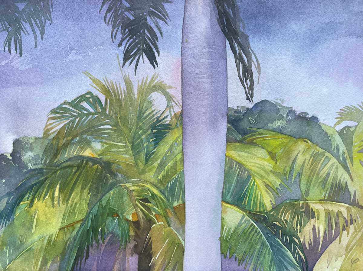 Fleming Street, Key West (L429B) by Lincoln Perry 