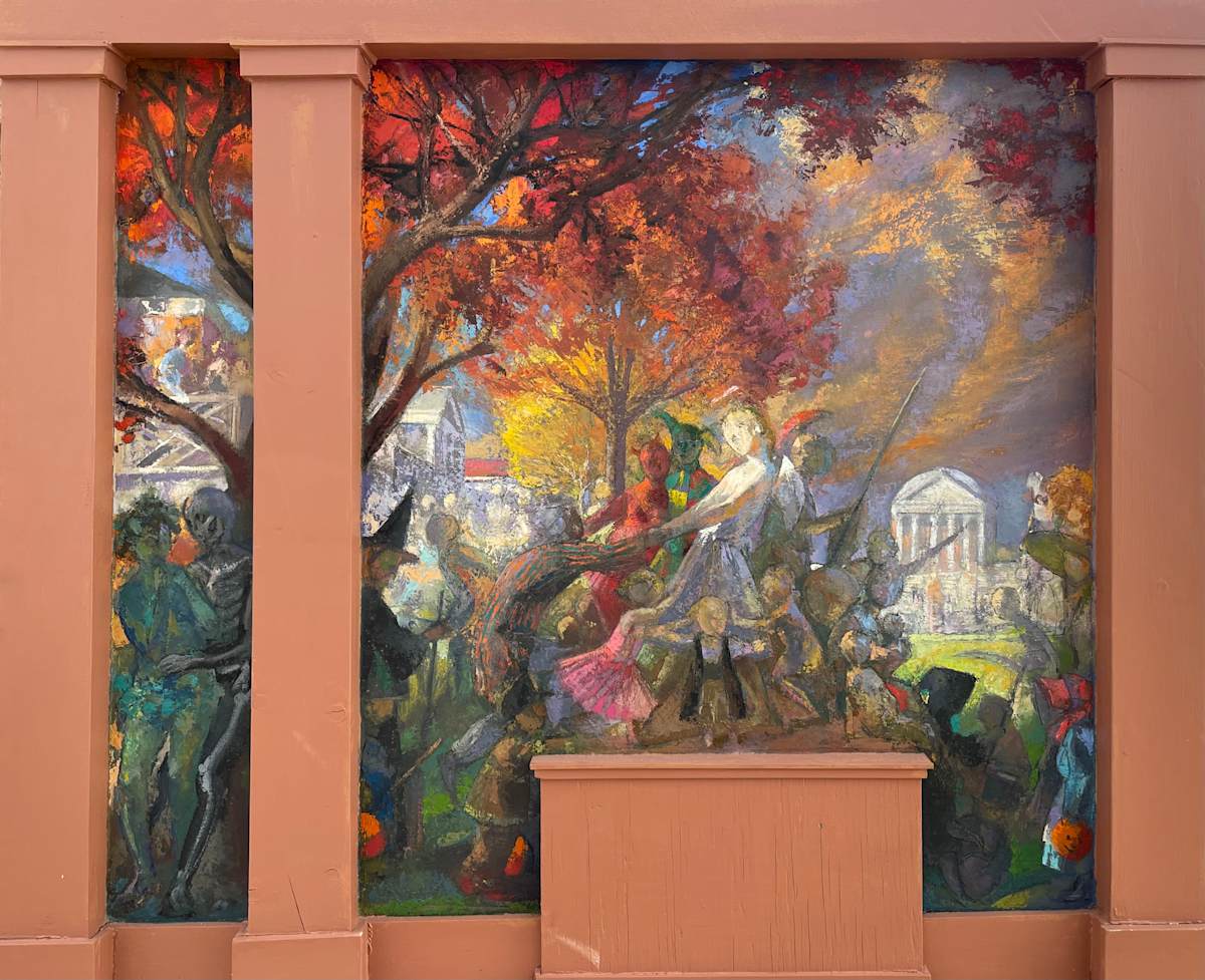 Maquette for Cabell Hall 2D by Lincoln Perry 