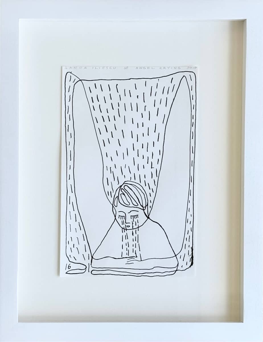 Angel Crying (16) by Sanda Iliescu, Image 2.