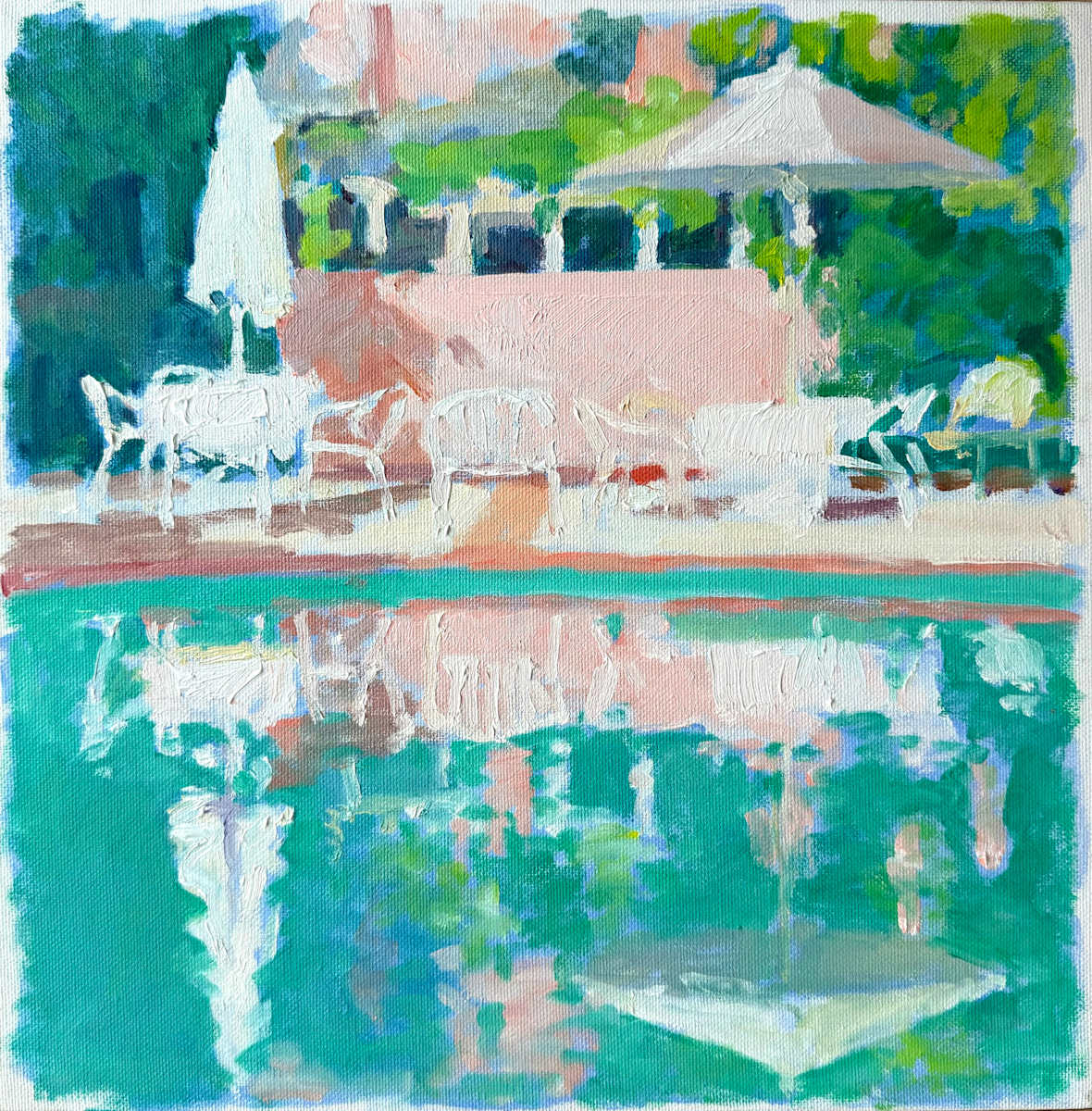 The Getty Pool by David Summers 