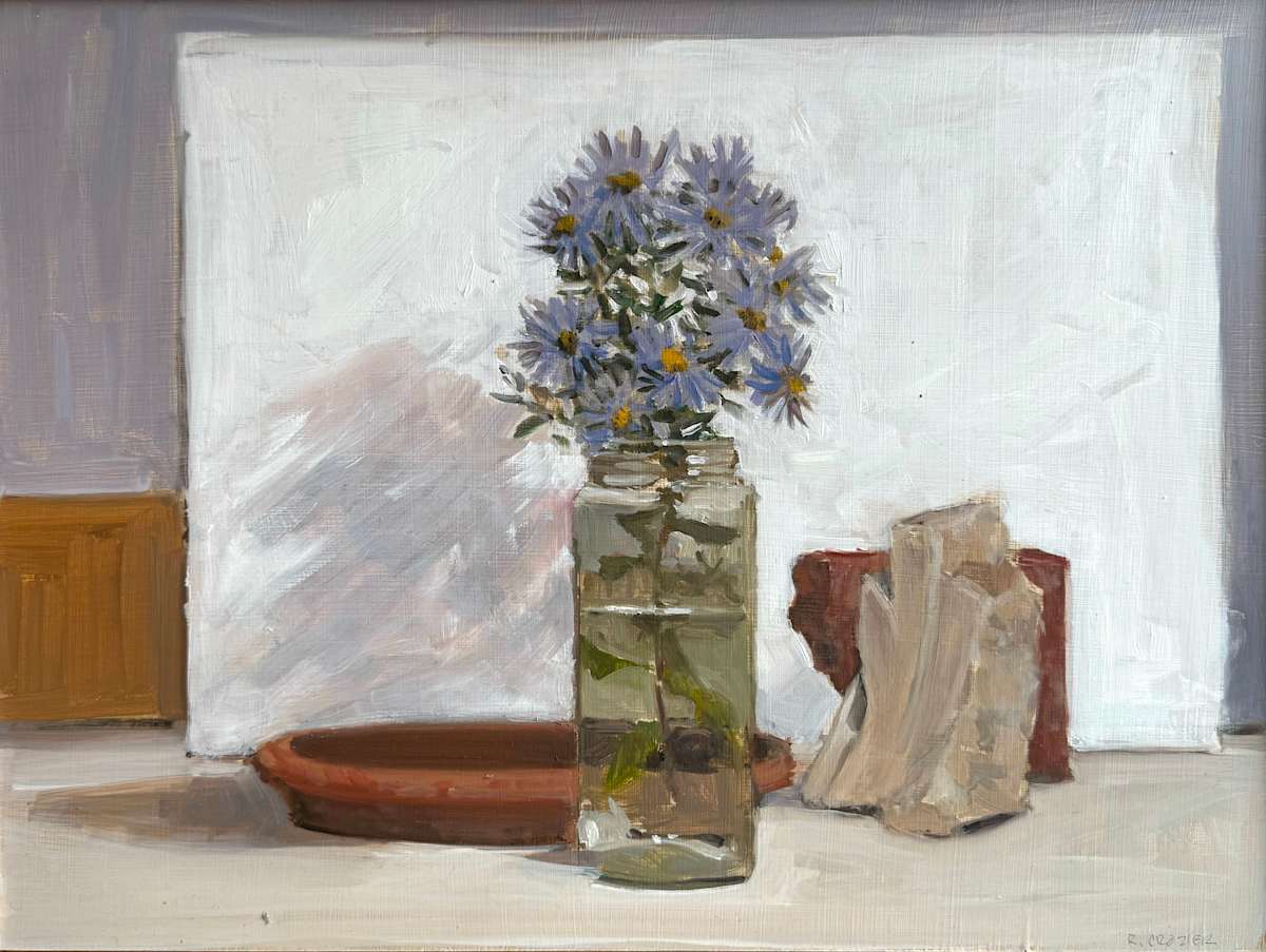 Asters by Richard Crozier 