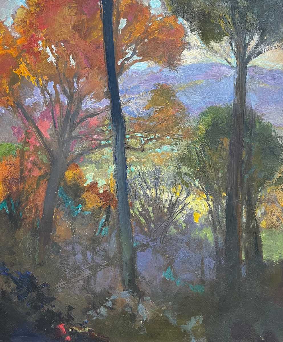 Apple Orchard View II (L452) by Lincoln Perry 
