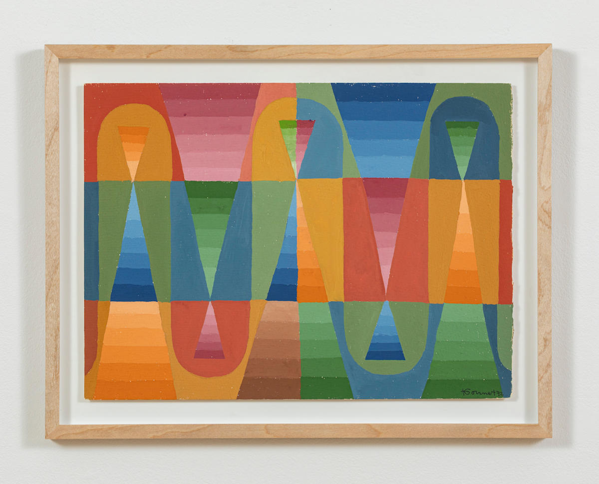 Gouache 1972 by Tony Gonnet 