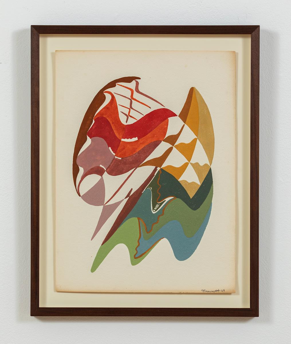 L'Ancien Gouache #2 by Tony Gonnet 