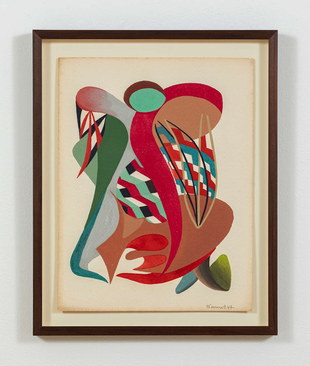 L'Ancien Gouache #1 by Tony Gonnet 