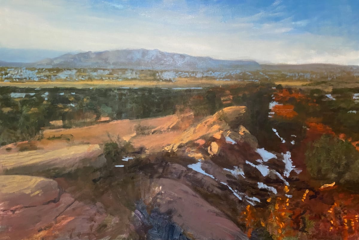 Los Cerrillos Road I by Dean Dass 