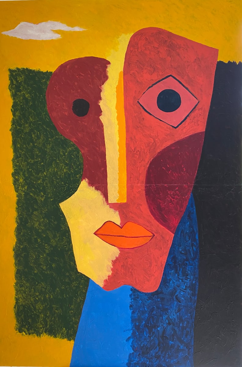 Man with Cloud by Russ Warren 