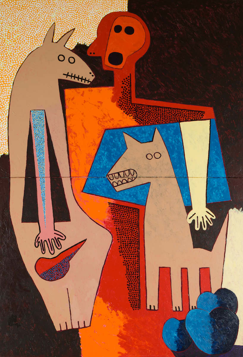 Man with Pitcher by Russ Warren, Image 1.