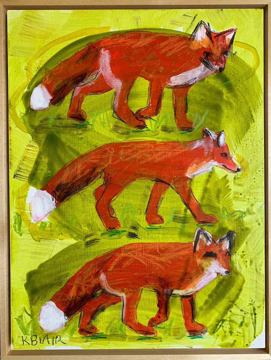 Morning Visitor I by Karen Blair 