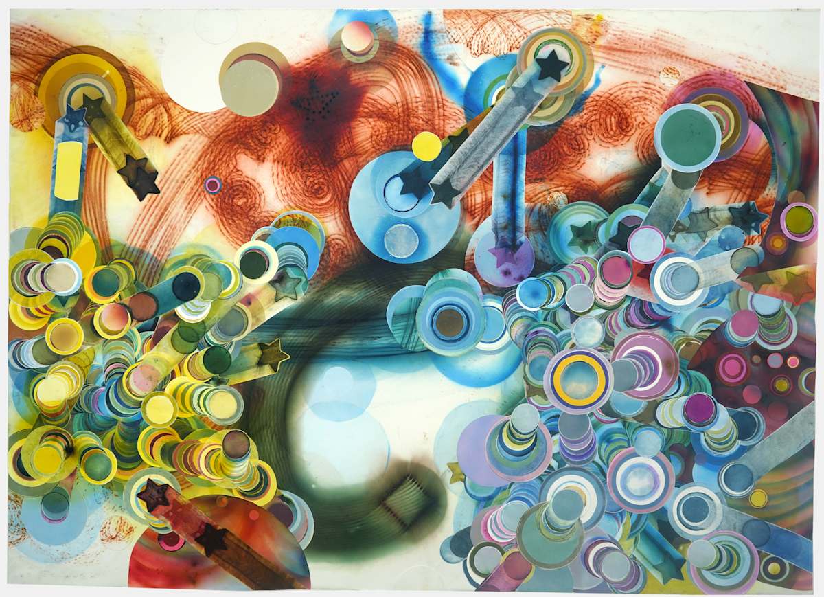 Smoke Painting #45 by Rosemarie Fiore, Image 1.
