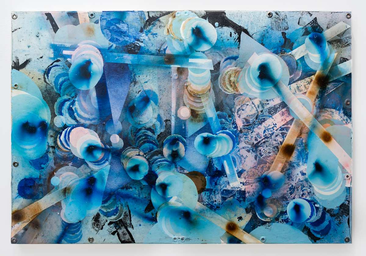 Smoke Painting #87 by Rosemarie Fiore 