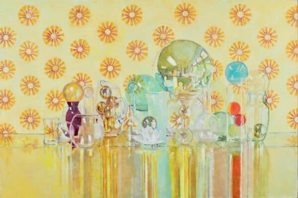 Island Still Life with Calm Sea by David Summers 