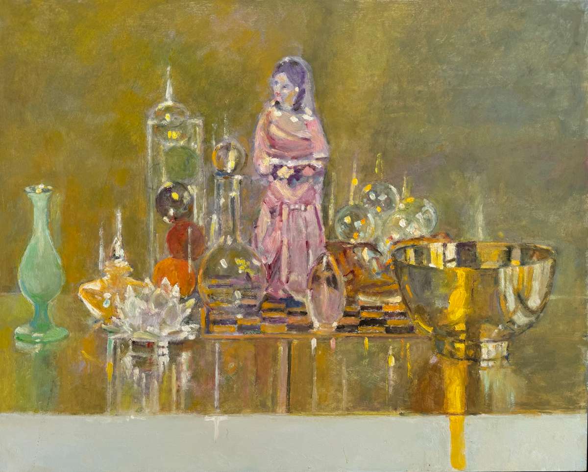 Un-Picasso: Still Life with Indian Doll Surprised by Glittering Objects by David Summers, Image 7.