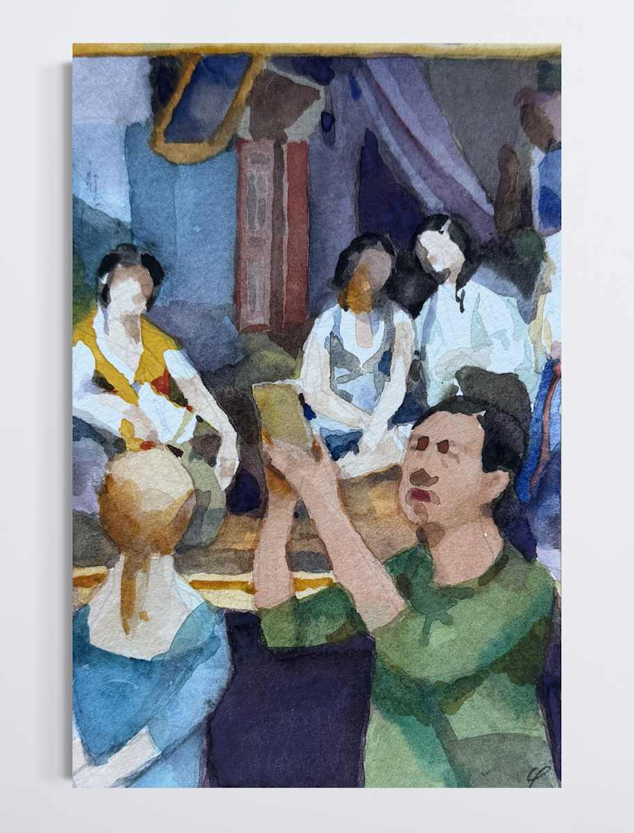 Onlookers; Algiers (G863 47) by Lincoln Perry, Image 2.