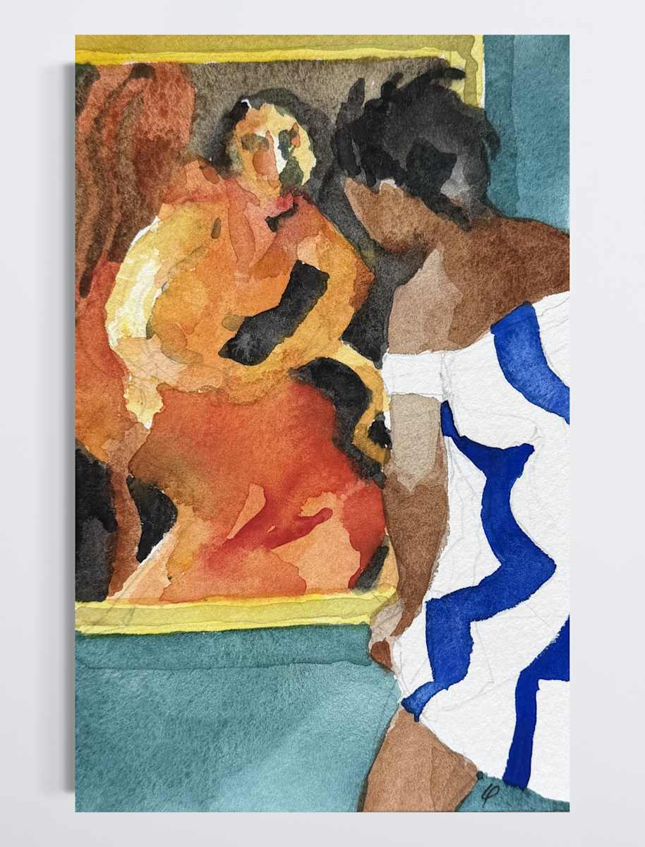 Onlookers; Arabesque (G863 49) by Lincoln Perry, Image 2.