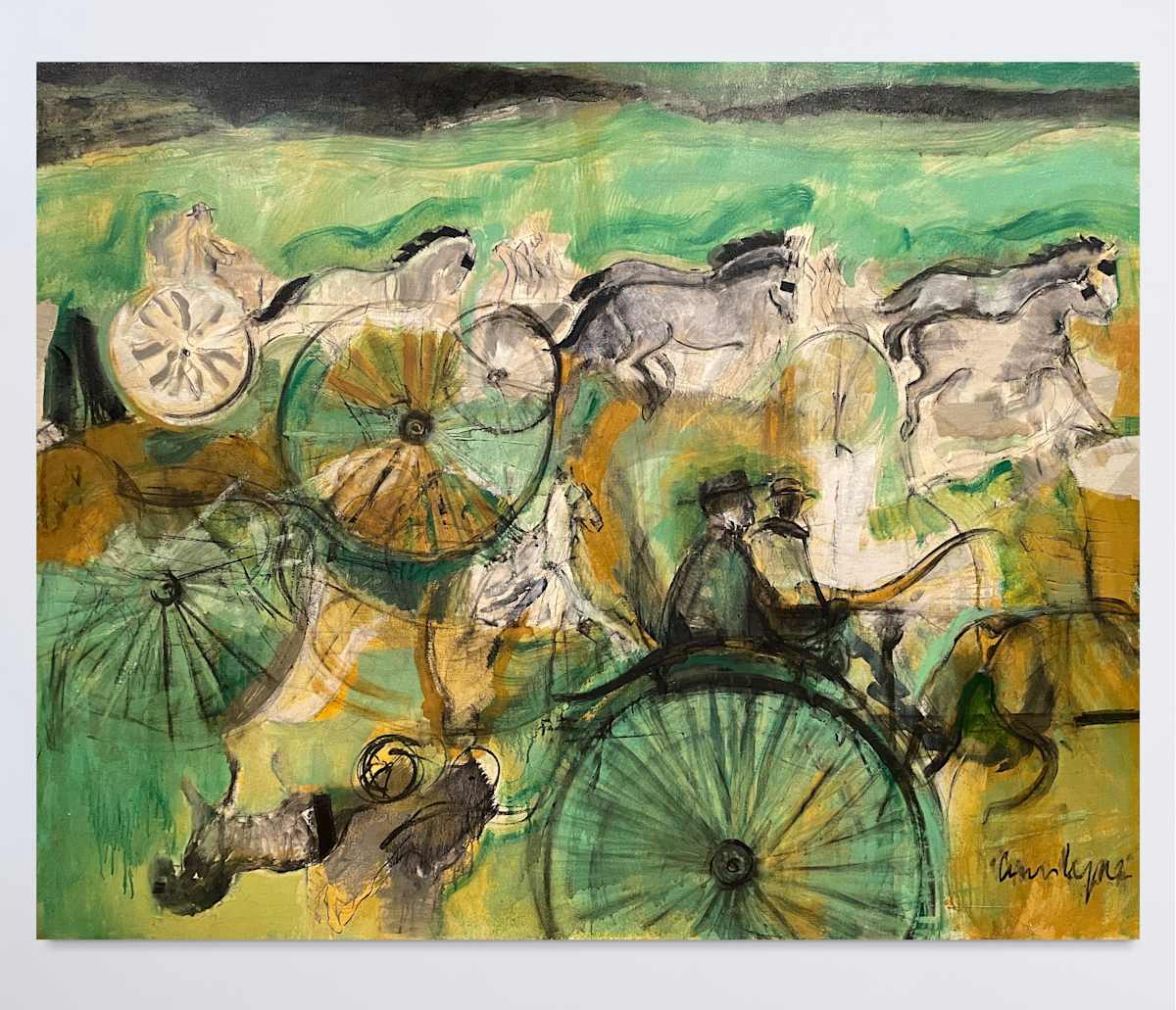 Shenandoah Carriage Driving by Ann Lyne 