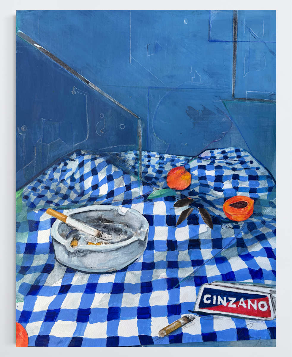 Blue in Serviers by Cassie Guy 