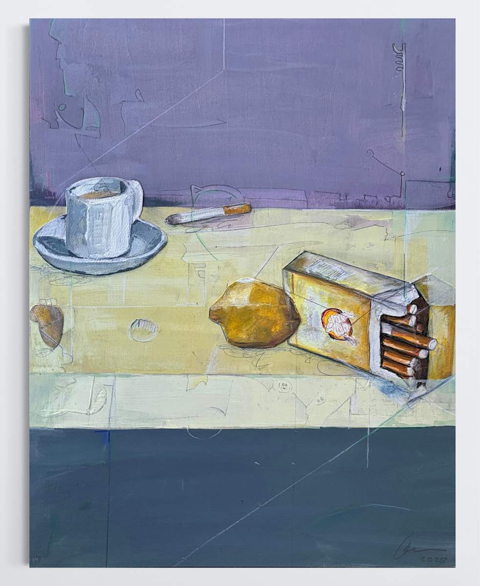 Coffee and a Cigarette by Cassie Guy 