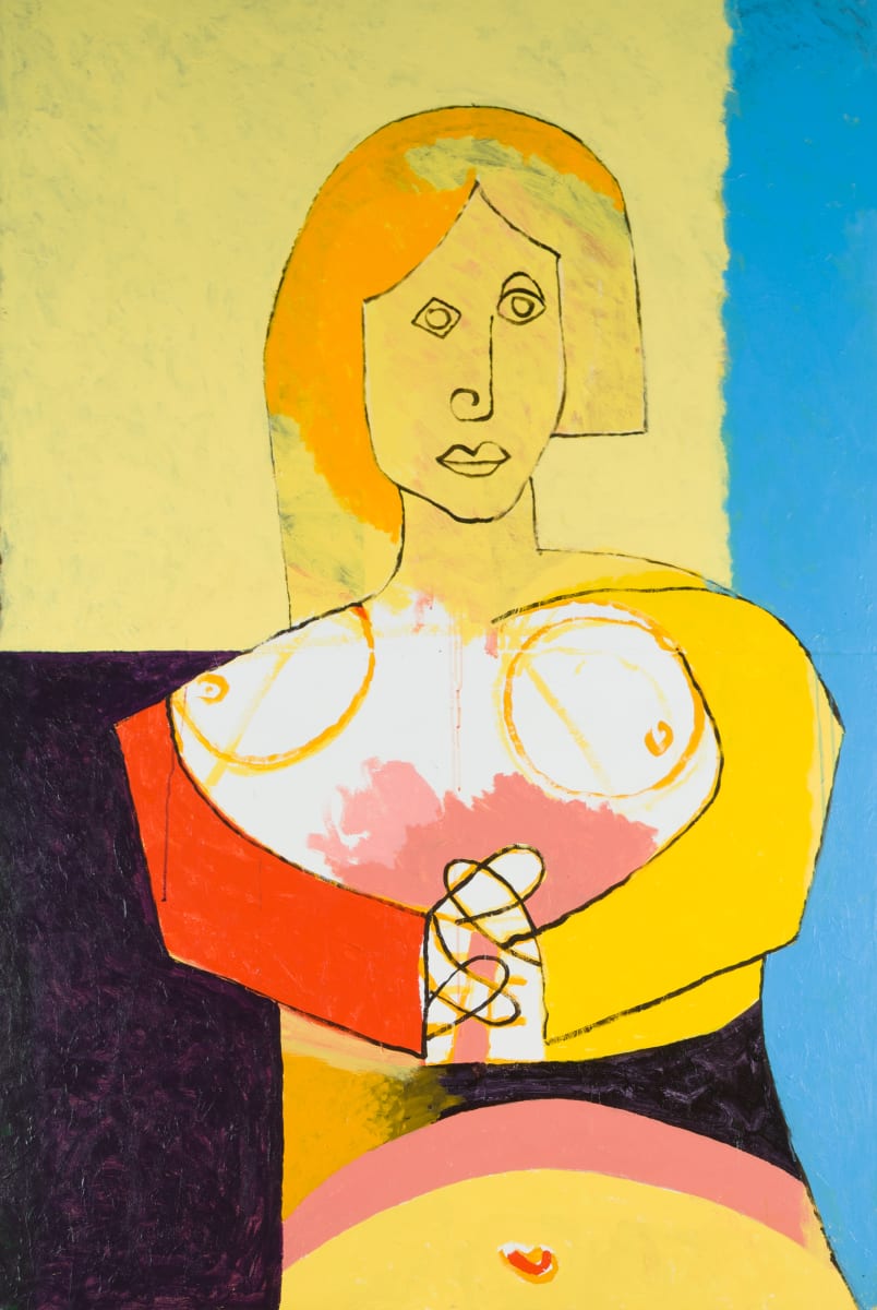 Seated Woman by Russ Warren 