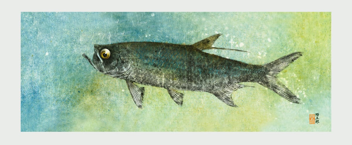Boynton Tarpon 1 (Giclee') #8/50 by Stephen Mutsugoroh DiCerbo  Image: Boynton Tarpon 1  (Giclee')    signature print 8/50