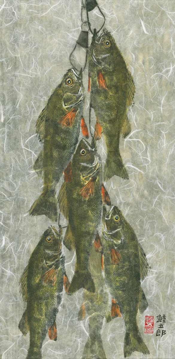 Perch Stringer 1 by Stephen Mutsugoroh DiCerbo, Image 1.