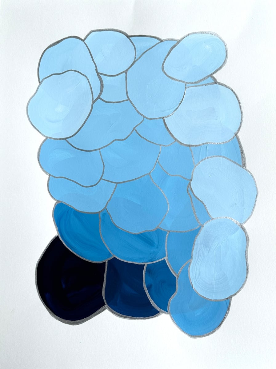Prussian Blue Study by Shiri Phillips, Image 1.