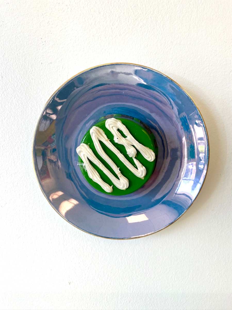 Blue Plate 1 by Shiri Phillips 