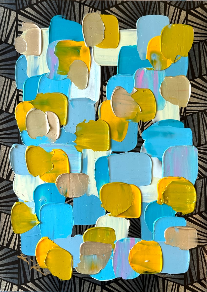 Pastel Geometric 2 by Shiri Phillips 