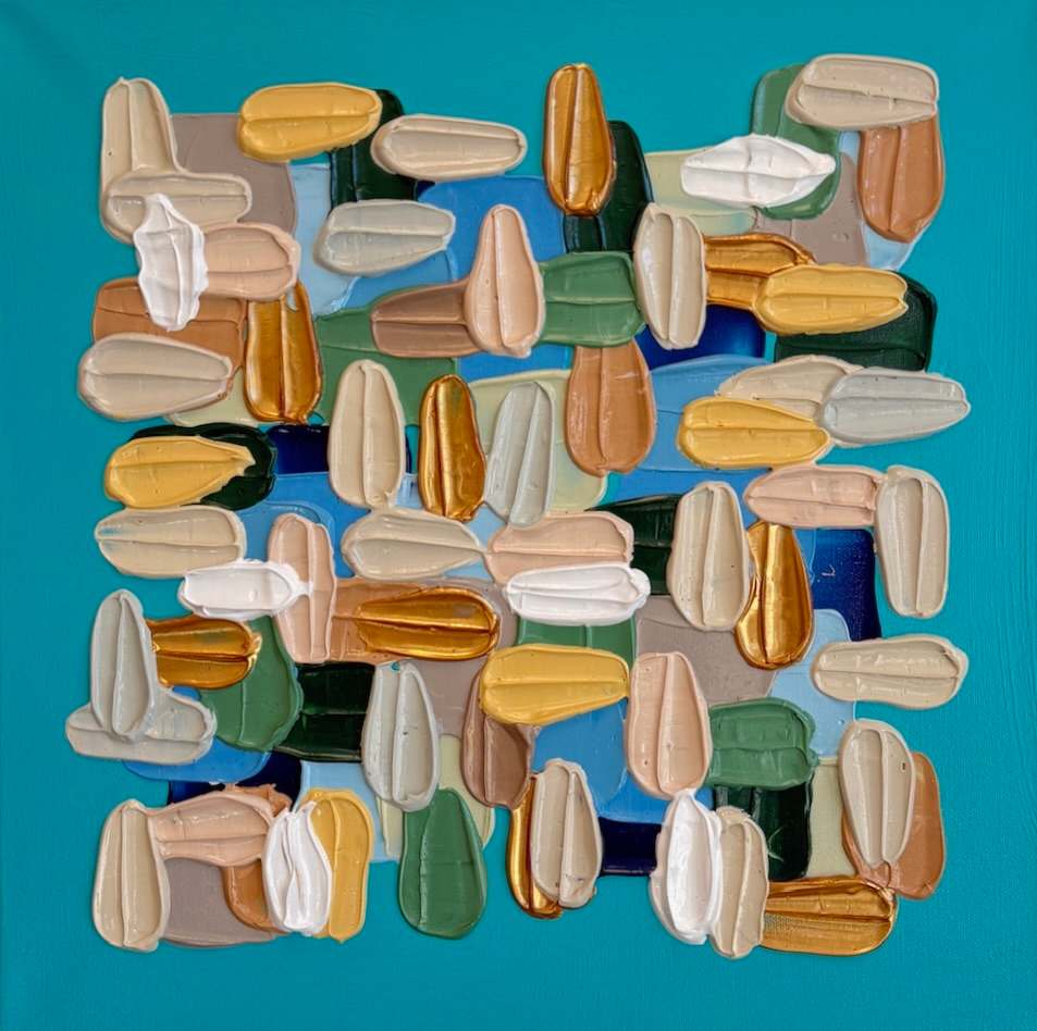 Aqua Blue by Shiri Phillips 