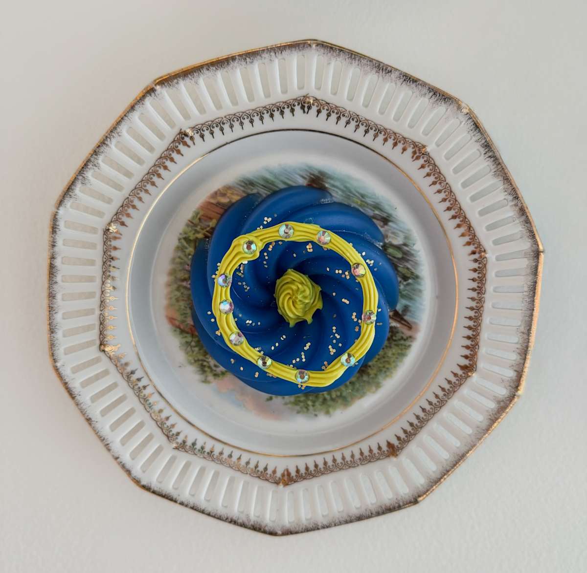 Blue Bundt Cake by Shiri Phillips, Image 3.