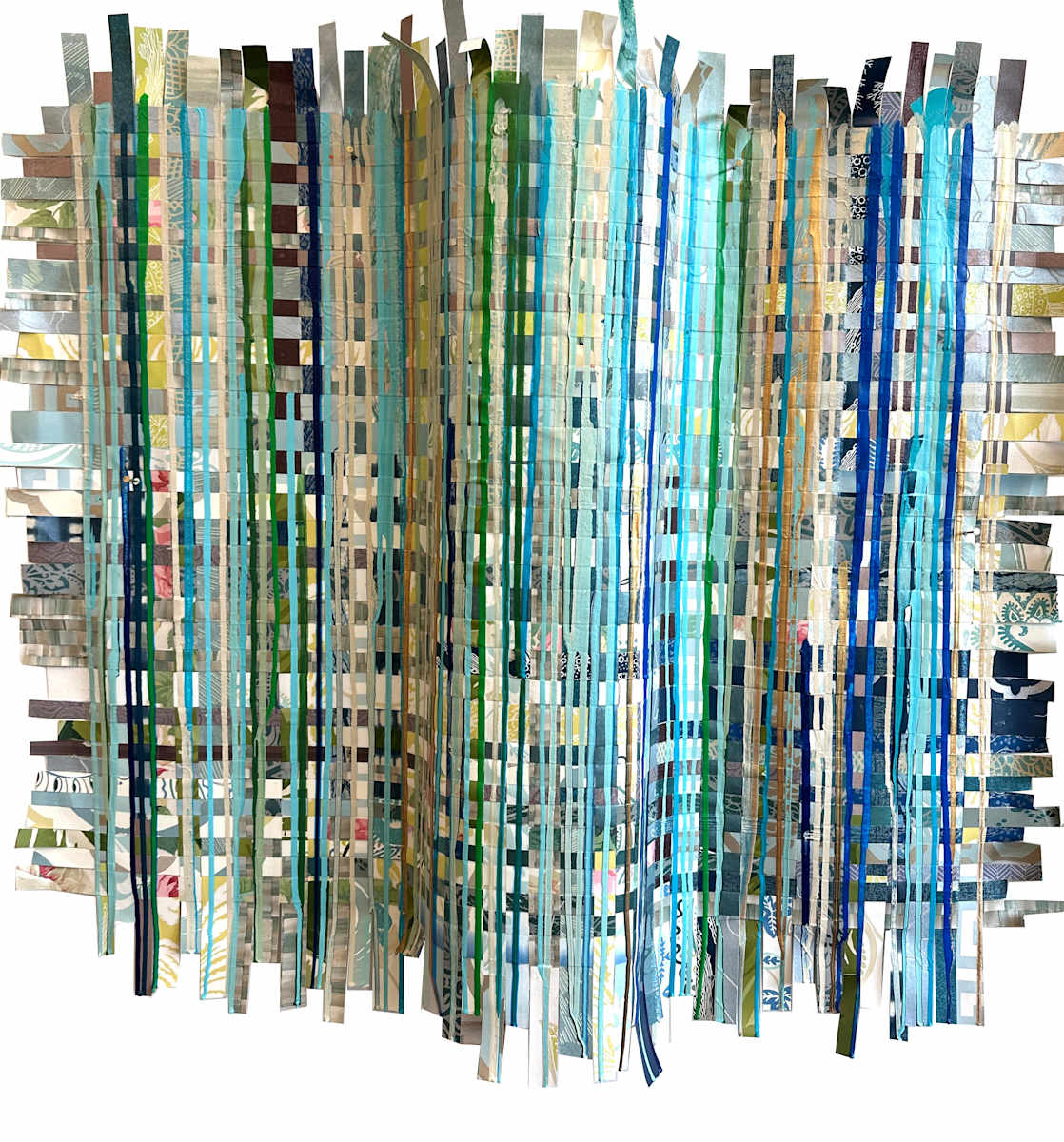 Blue and Green Drips by Shiri Phillips, Image 1.