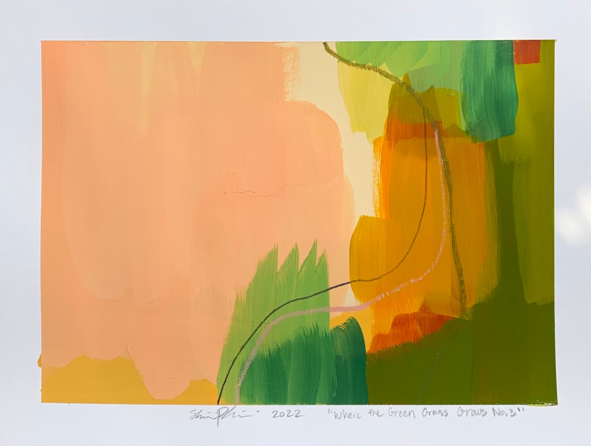 "Where the Green Grass Grows No. 3" by Shiri Phillips 