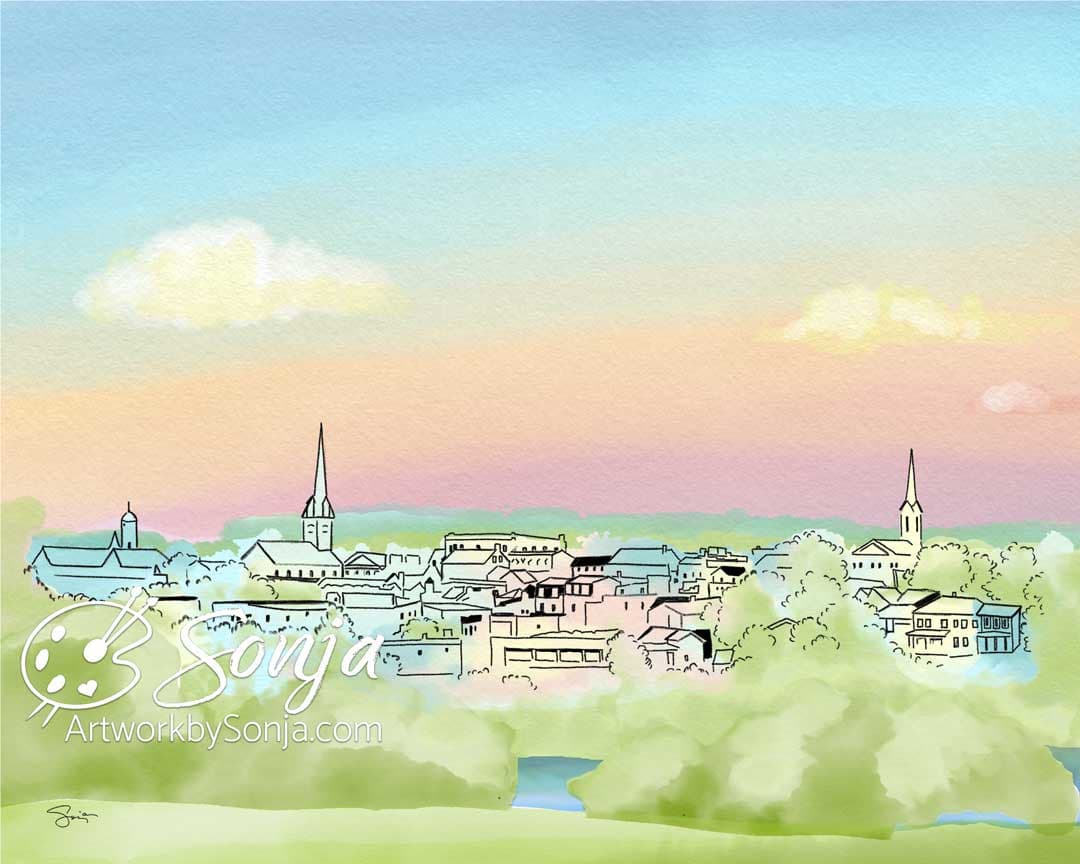 Fredericksburg Through the Artists' Eye by Sonja Petersen 