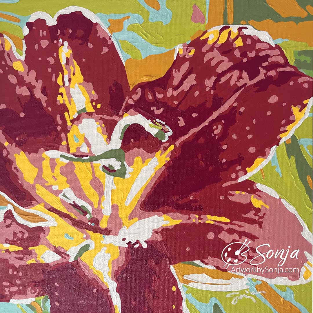 Electric Lily by Sonja Petersen 