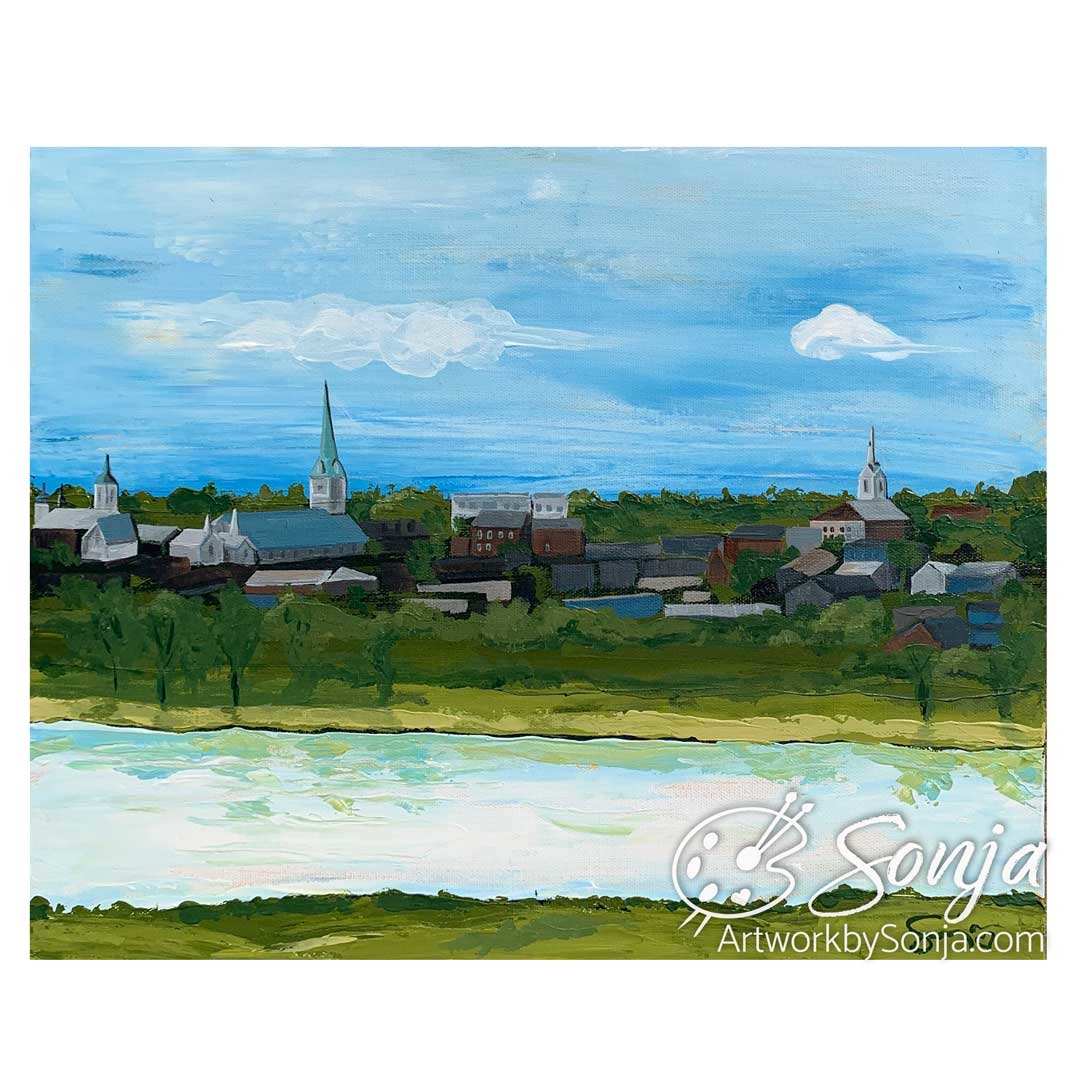 Skyline over Rappahannock - Mounted Print by Sonja Petersen, Image 2.