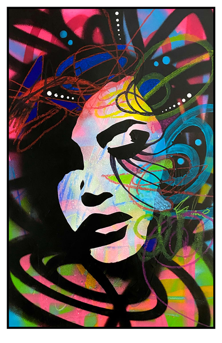 Crisis by AURAxDR  Image: 11 x 17" Open Edition Print