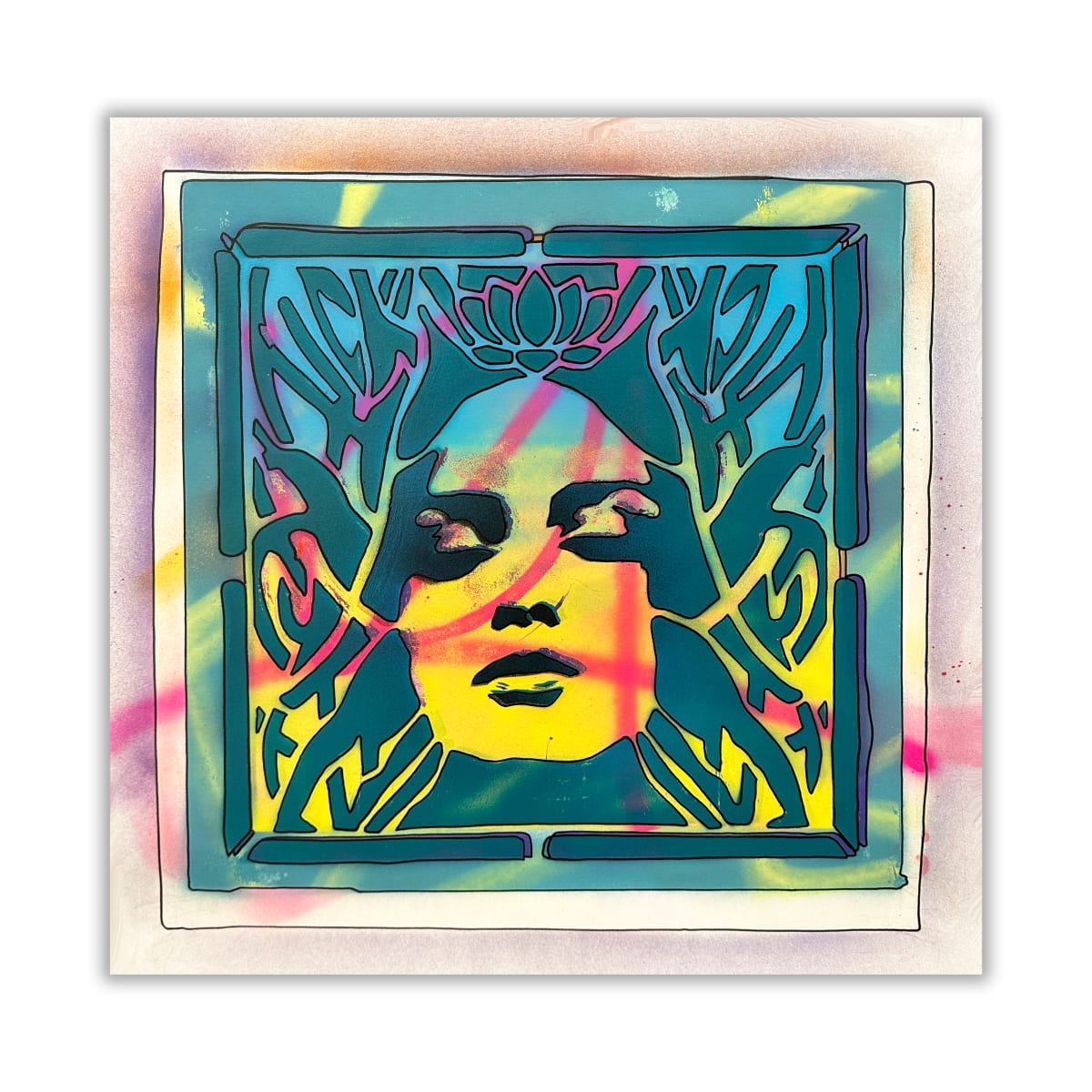 AURA Lotus Crown (Blue, Yellow) by AURAxDR 