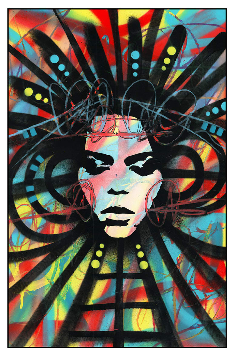 Flame by AURAxDR  Image: 11 x 17" Open Edition Print