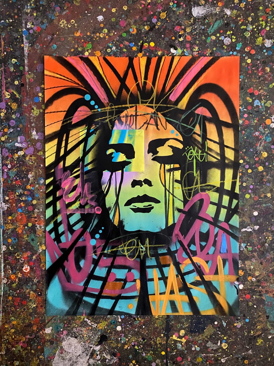 Halycon 55425 by AURAxDR  Image: 18 x 24" Original Painting