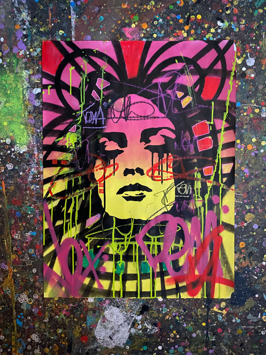 Halcyon 55540 by AURAxDR  Image: 18 x 24" Original Painting