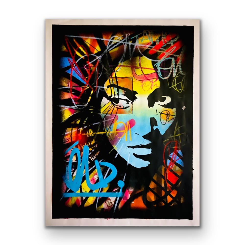 Placid by AURAxDR  Image: 18 x 24" Original Painting