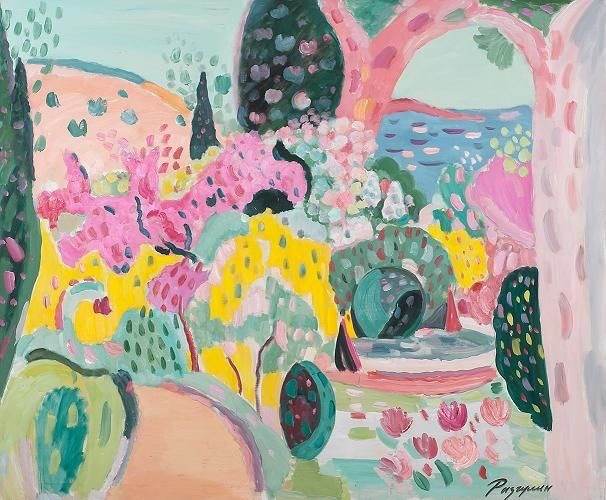 Pushkin Park, Crimea by Victor Razgulin 