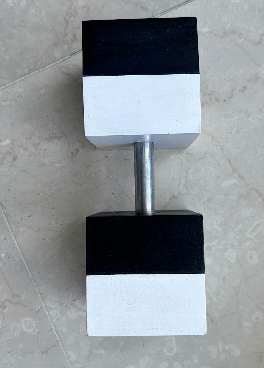 Black and White Cube by Leonid Borisov 