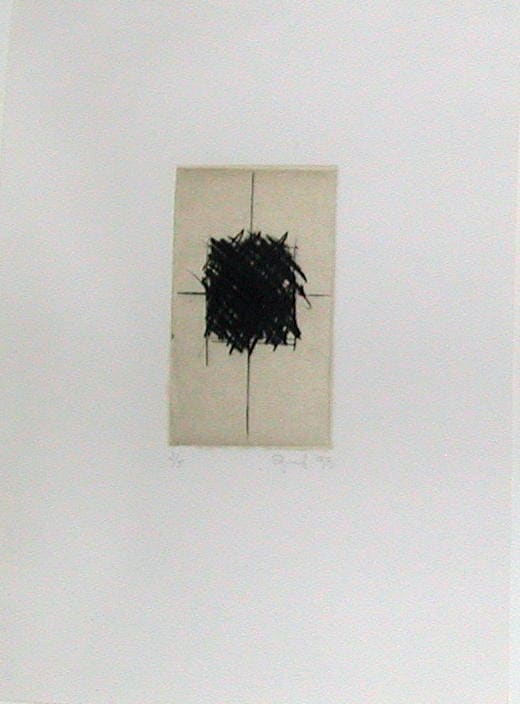 Abstract Black Square by Valery Orlov, Image 1.