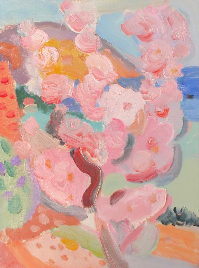 Almond Branch by Victor Razgulin 